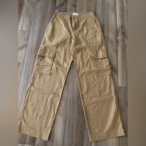 Universal Thread Women's Tan Wide Leg Pantssize4